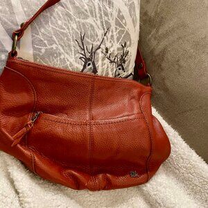 The Sak Brown Leather Shoulder Bag